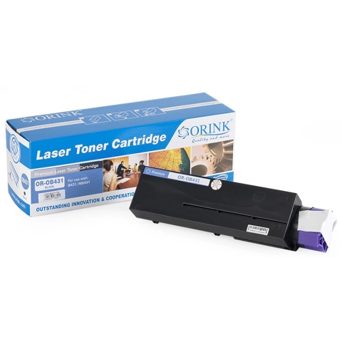 Toner LOB431-OR Czarny do drukarek OKI (Zamiennik OKI 44574802) [10k]