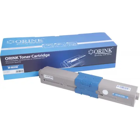 Toner cyan zamiennik do OKI C310, C330, C331 - Zamiennik 44469706
