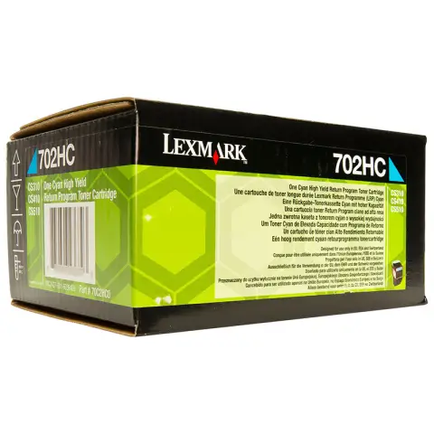 Toner Lexmark 70C2HC Cyan do drukarek (Oryginalny) [3k]