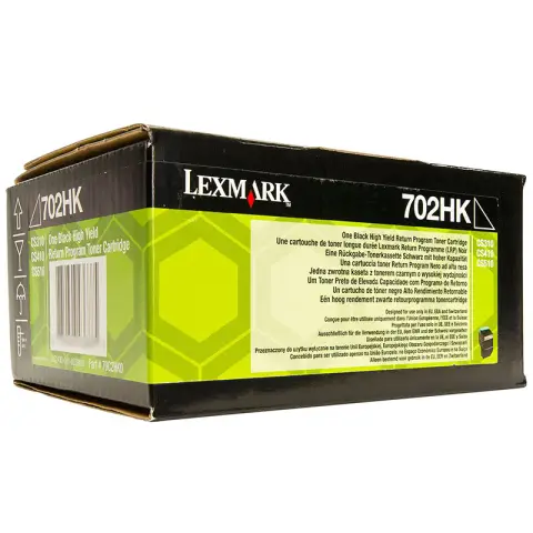 Toner Lexmark 70C2HK0 Black do drukarek (Oryginalny) [4k]