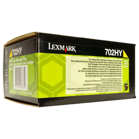 Toner Lexmark 70C2HY Yellow do drukarek (Oryginalny) [3k]