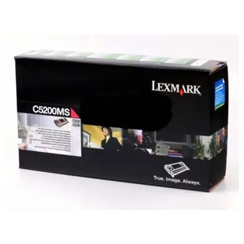 Toner Lexmark C5200MS Magenta do drukarek (Oryginalny) [3k]