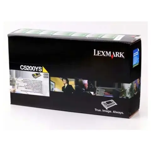 Toner Lexmark C5200YS Yellow do drukarek (Oryginalny) [3k]