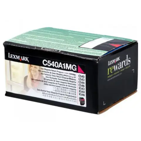 Toner Lexmark C540A1MG Magenta do drukarek (Oryginalny)
