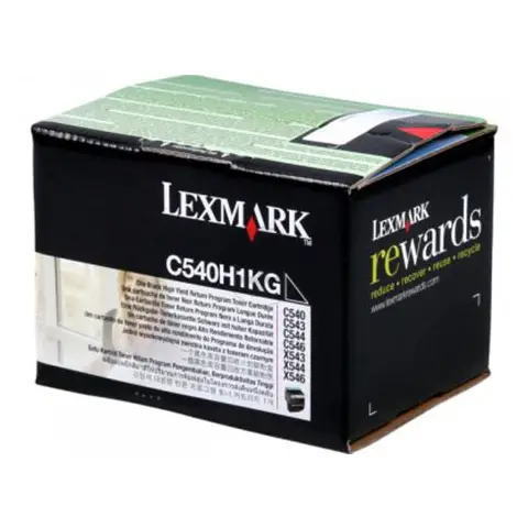 Toner Lexmark C540H1KG Black do drukarek (Oryginalny)