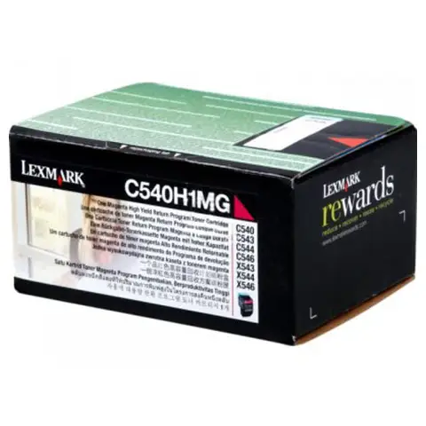 Toner Lexmark C540H1MG Magenta do drukarek (Oryginalny)