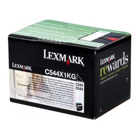 Toner Lexmark C544X1KG Black do drukarek (Oryginalny) [6k]