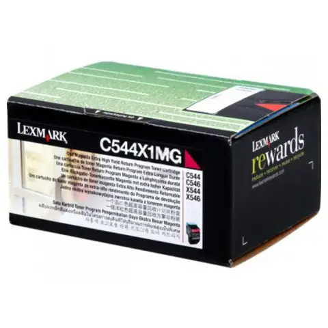 Toner Lexmark C544X1MG Magenta do drukarek (Oryginalny)