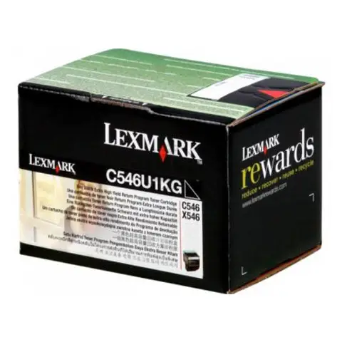 Toner Lexmark C546U1KG Black do drukarek (Oryginalny) [8k]