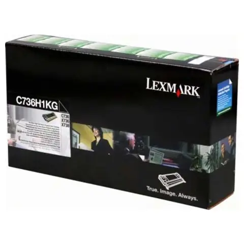 Toner Lexmark C746H1KG Black do drukarek (Oryginalny) [12k]