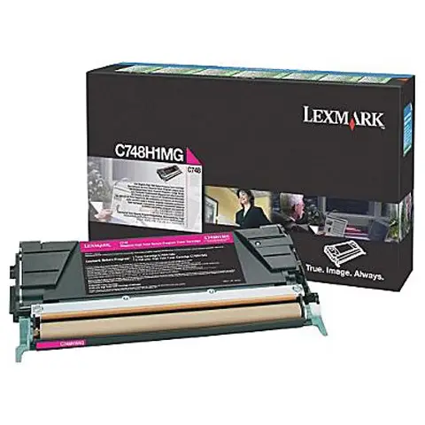 Toner Lexmark C748H1MG Magenta do drukarek (Oryginalny) [10k]