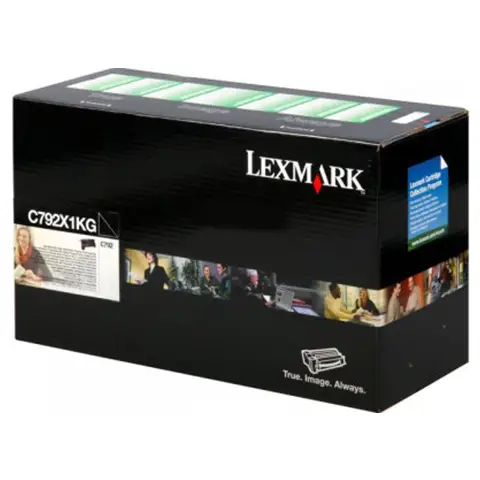 Toner Lexmark C792X1KG Black do drukarek (Oryginalny)