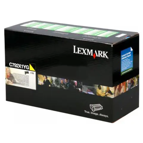Toner Lexmark C792X1YG Yellow do drukarek (Oryginalny)