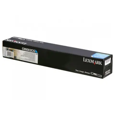 Toner Lexmark C950X2CG Cyan do drukarek (Oryginalny) [22k]