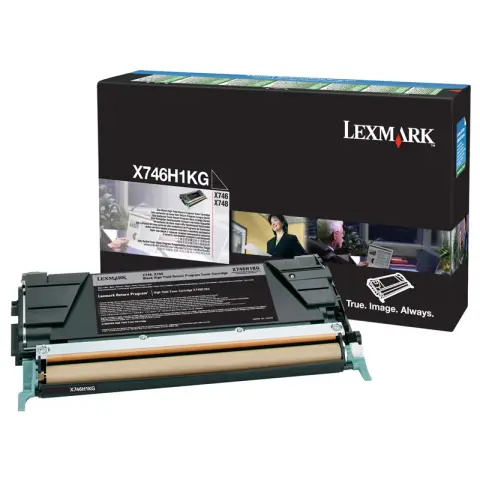 Toner Lexmark X746H1KG Black do drukarek (Oryginalny) [12k]