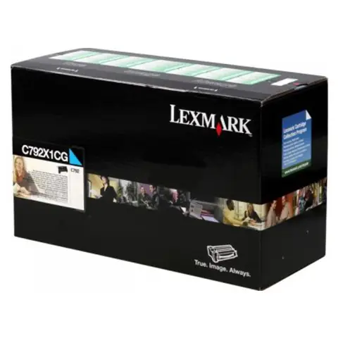 Toner Lexmark X792X1CG Cyan do drukarek (Oryginalny) [20k]