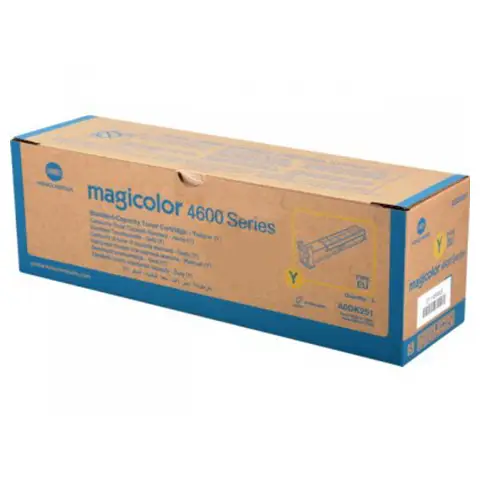Toner Minolta A0DK251 Yellow do drukarek (Oryginalny)
