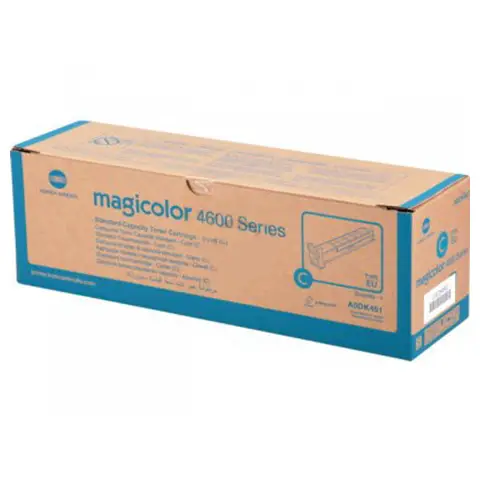 Minolta A0DK451 - Toner Cyan do Konica Minolta Magicolor 4600, 4650, 4690, 4695