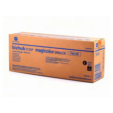 Toner Konica Minolta TN212K / A00W472 Black do drukarek (Oryginalny)