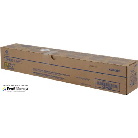 Toner Konica Minolta TN512Y / A33K252 Yellow do drukarek (Oryinalny) [26k]