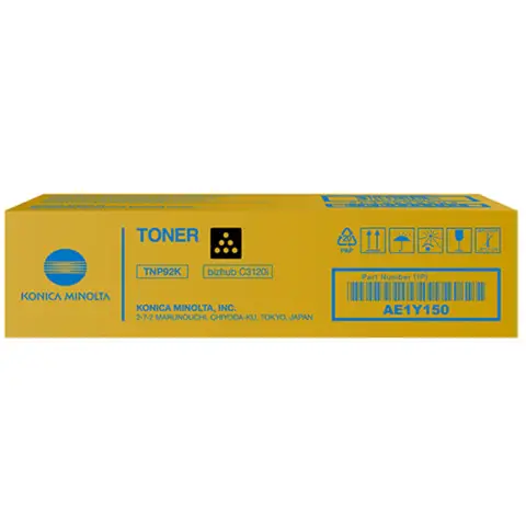 Toner Konica Minolta TNP92K / AE1Y150 Czarny do drukarek (Oryginalny) [6k]