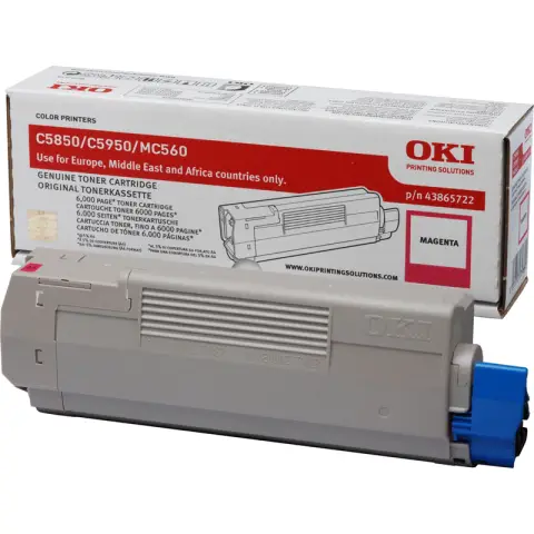 Toner 43865722 Magenta do drukarek (Oryginalny) [6k]