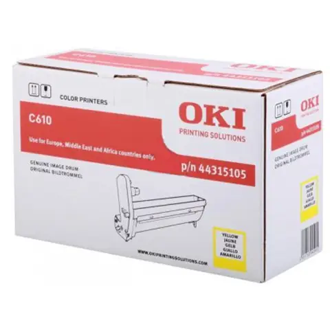 Bęben OKI 44315105 Yellow do drukarek OKI (Oryginalny) [20k]