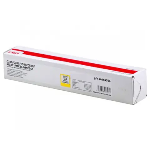 Toner OKI 44469704 Yellow do drukarek (Oryginalny) [2k]