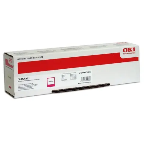 Toner OKI 44643002 Magenta do drukarek (Oryginalny) [7.3k]