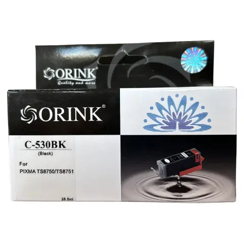 Tusz czarny 530 do Canon TS-8751, TS-8750, TS-8700, TS-8552, TS-8551, TS-8550, TS-8500 - Zamiennik PGI-530PGBK 6117C001