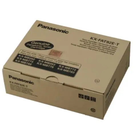 Toner Panasonic KX-FAT411E-T Czarny do drukarek (Oryginalny) [3x2k] - 3 Pack