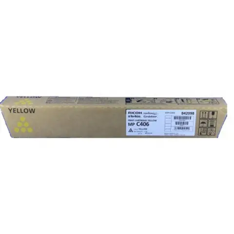 Toner Ricoh 842098 Yellow do kopiarek (Oryginalny) [6k]