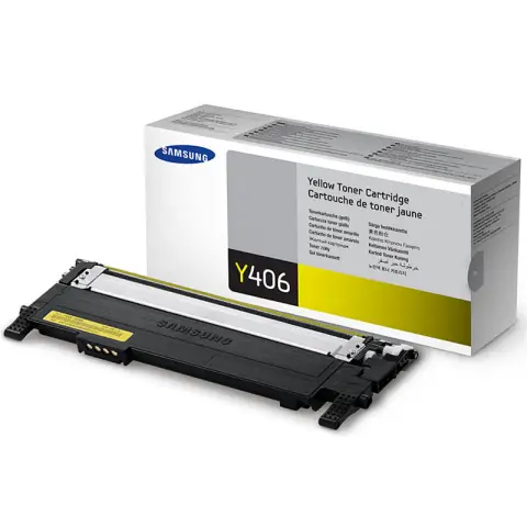 Toner Samsung CLT-Y406S Yellow do drukarek (Oryginalny) [1k]