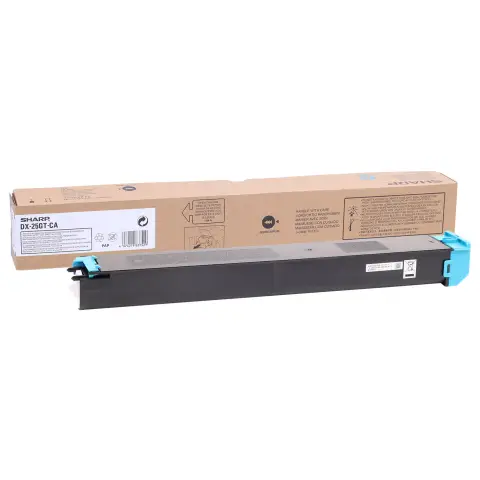 Toner Sharp DX-25GT-CA Cyan do kopiarek (Oryginalny) [7k]