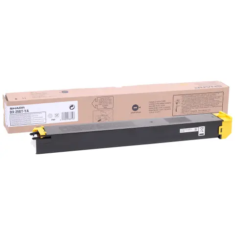 Toner Sharp DX-25GT-YA Yellow do kopiarek (Oryginalny) [7k]
