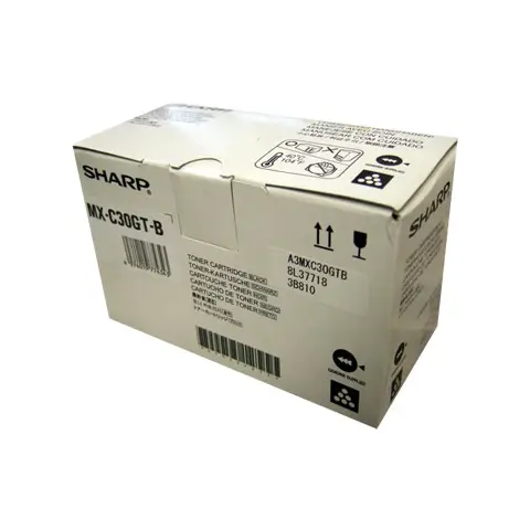 Sharp MX-C30GT-B -Toner czarny do Sharp MX-C250, MX-C300, MX-C301