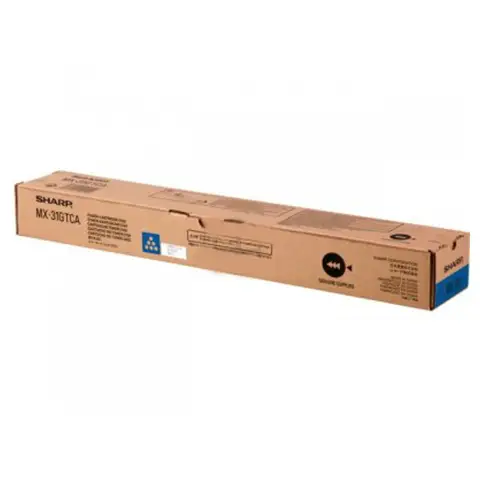 Toner Sharp MX-31GTCA Cyan do drukarek (Oryginalny)