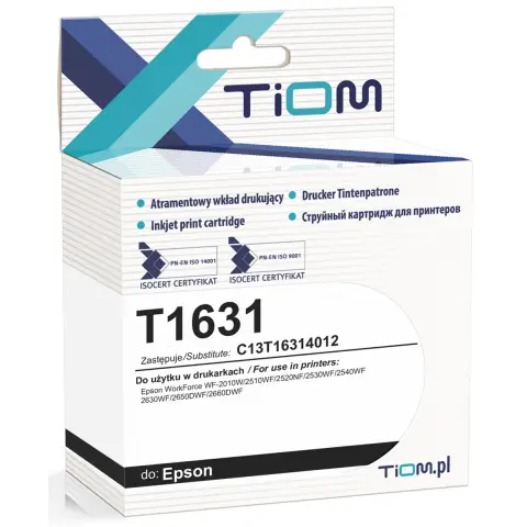 Zamiennik tuszu Epson 16XL czarny