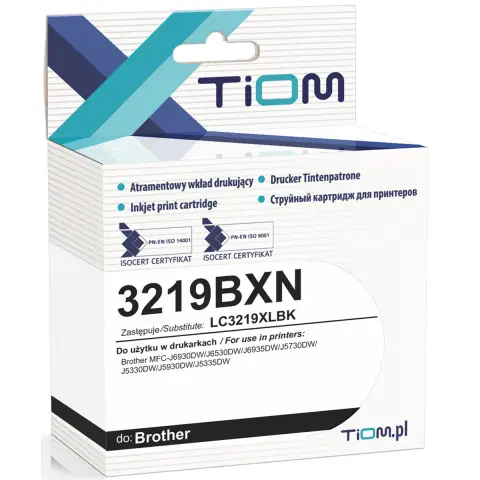 Tusz LC3219XLBK zamiennik - Tusz czarny XL do Brother MFC-J5330, 5335, 5730, 5830, 5930, 6530, 6535, 6730, 6930, 6935
