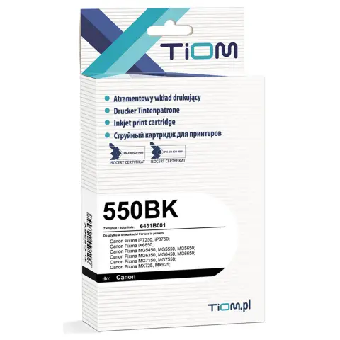 Tusz Tiom do Canon PGI-550BKXL | iP7200/M5450 | black-3753223