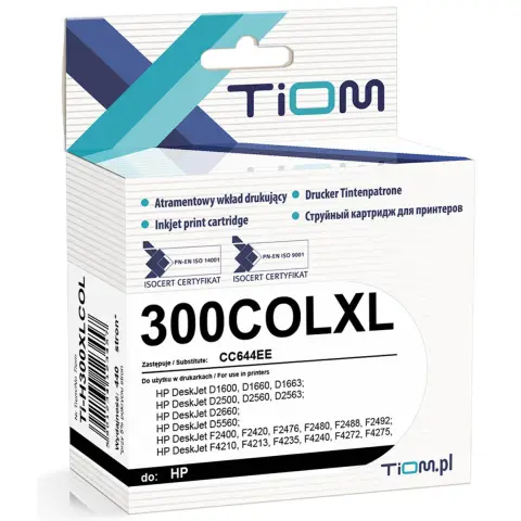 Tusz Tiom do HP 300XL | DJ D1600/D2500/D5560/F2400 colour-3753256