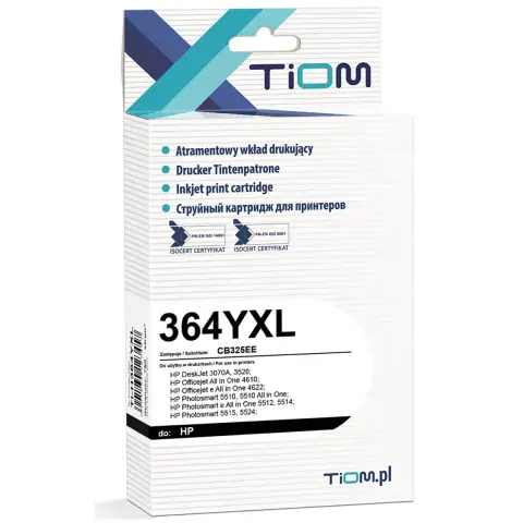 Tusz żółty HP 364XL zamiennik