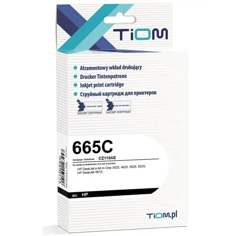 Zamiennik CZ110AE - Tusz cyan do HP 655 do HP 3525 4615 4625 5525 6525