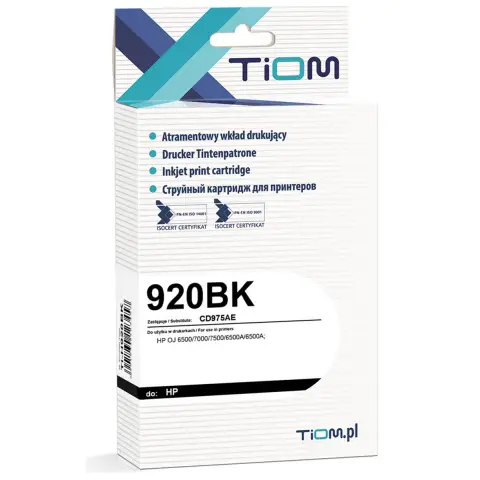 Tusz Tiom do HP 920XL | 6500/7000/7500 black-3753292