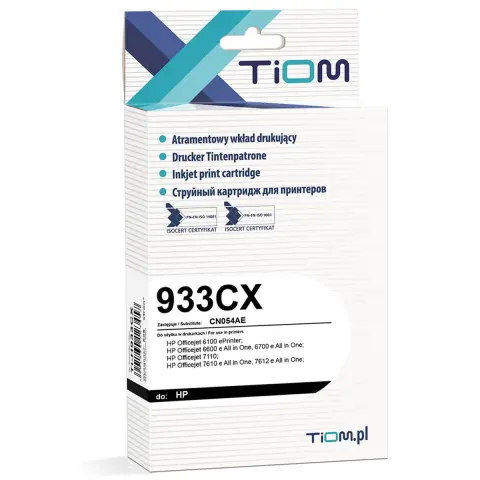 Tusz Tiom do HP 933XL | 6100/7110 cyan-3753297