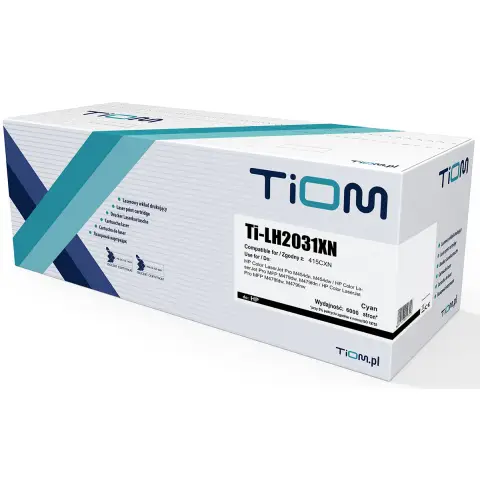 Toner HP 415X W2031X cyan zamiennik do HP Color LaserJet Pro MFP M450, M454, M478, M479 ...