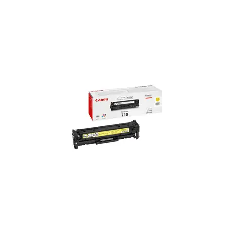 Toner Canon 718 / CRG-718Y Yellow do drukarek Canon (Oryginalny) [2.9k]