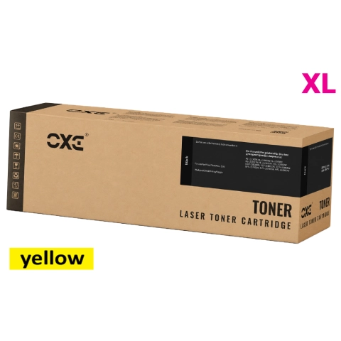 Zamiennik HP 201X CF402X marki OXE - Toner żółty XL do HP Color LaserJet Pro M252, M270, M274. MFP M277