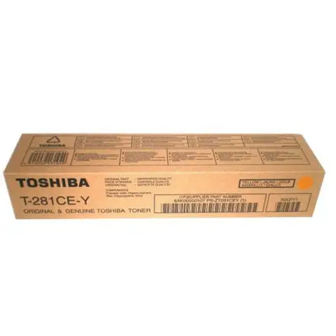 Toner Toshiba T-281CE-Y Yellow do kopiarek Toshiba (Oryginalny) [10k]