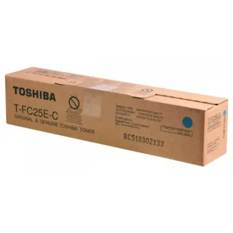 Toner Toshiba T-FC25E-C Cyan do drukarek (Oryginalny) [26.8k]
